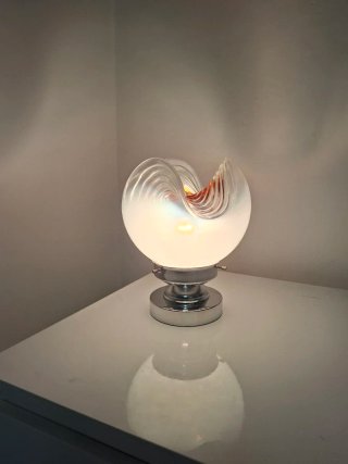 Lampada vintage vetro e metallo