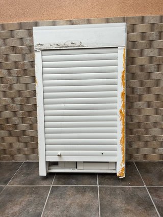 Ventana aluminio corredera Con persiana