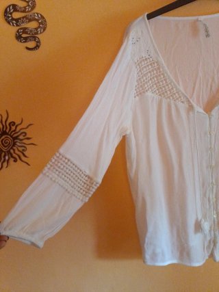 Blusa Boho Stradivarius T L