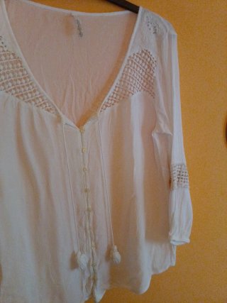 Blusa Boho Stradivarius T L