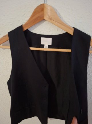 Chaleco H&M Negro Talla S