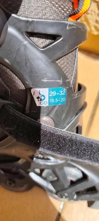 Patines en Línea Oxelo Negros Talla 29-32