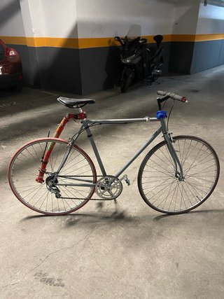 Bicicleta Fixie Gris