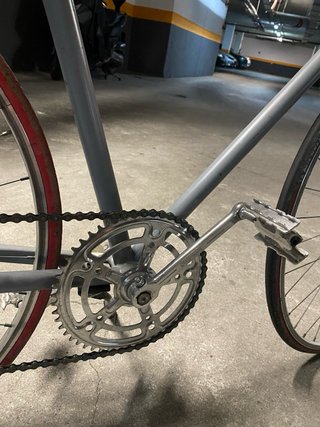 Bicicleta Fixie Gris