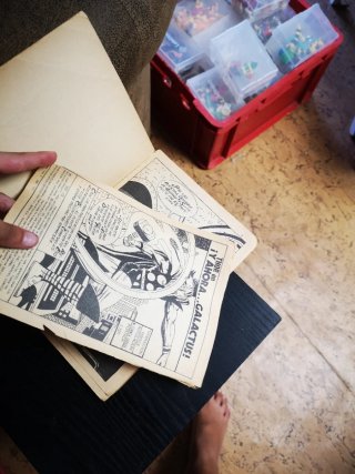 Dos retro comics de marvel