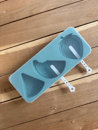 Molde Helados Silicona Frutas