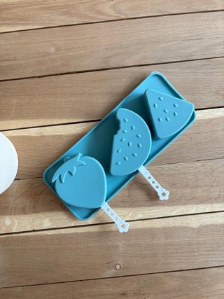 Molde Helados Silicona Frutas