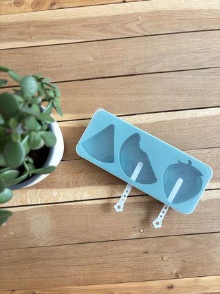 Molde Helados Silicona Frutas