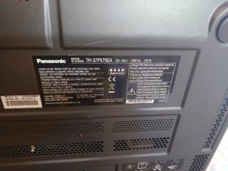 TV Plasma Panasonic 37 Negra