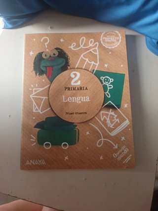 Lengua 2 primaria SOLO 1ER TRIMESTRE. Nuevo.