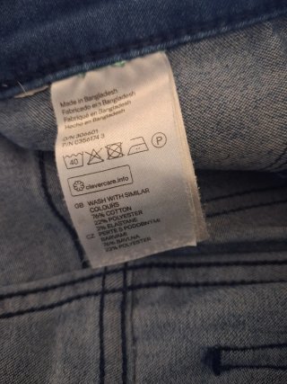 Jeggings H&M Blu Scuro Elasticizzati
