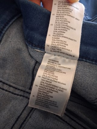 Jeggings H&M Blu Scuro Elasticizzati