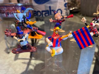 Figuras Looney Tunes Barça