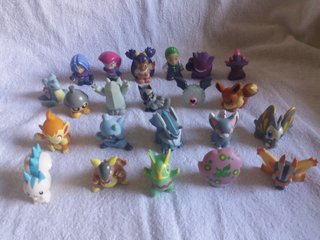 Lote Marionetas Dedo Pokémon Bandai