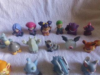 Lote Marionetas Dedo Pokémon Bandai