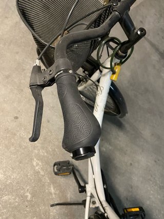 Bicicleta de paseo blanca 26” 6 marchas/cambios