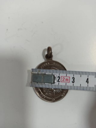 Medalla religiosa Antigua de plata