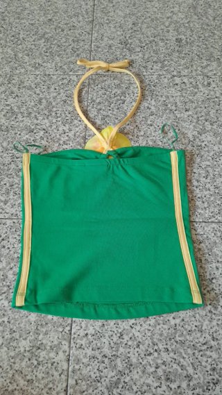 Top Bershka Jamaica '98 con flor