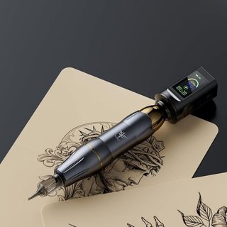 Máquina Tatuaje Inalámbrica TATELF, Kit Completo.