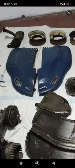 Cofani laterali Lambretta LD 125-150 1957