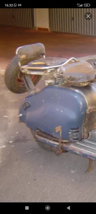 Cofani laterali Lambretta LD 125-150 1957