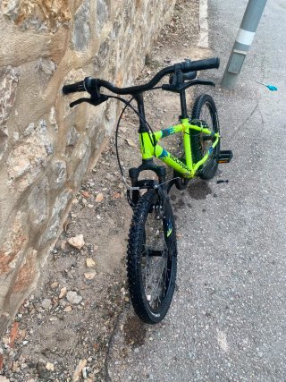 Bicicleta Rockrider verde