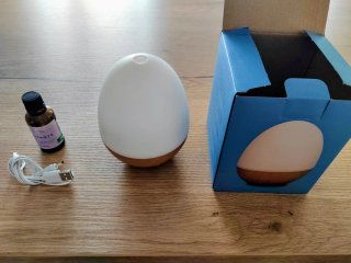 Difusor de Aroma Natura tipo Egg