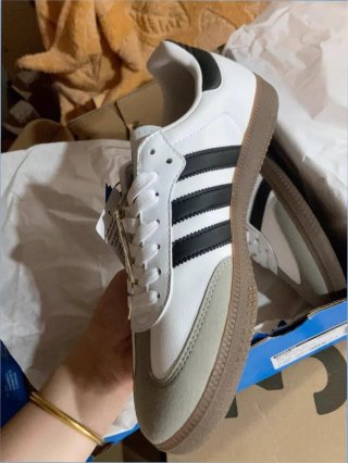 Zapatillas Adidas Samba OG Blancas/Negras Talla 37