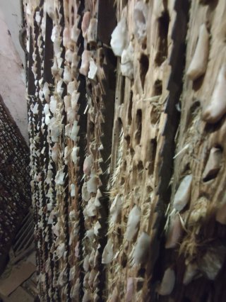Trillo antiguo de madera