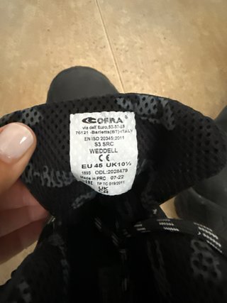 Botas de trabajo Cofra punta metálica