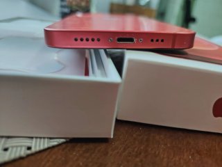 iPhone 12 128GB 5G Rojo + caja 76% Batt Face ID Ok