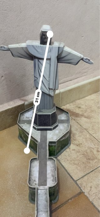 Puzzle 3D Cristo Redentor Montado
