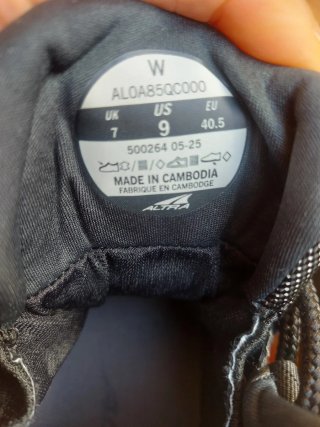 Botas Altra Timp 5 hiker gtx Mujer Negras/Gris