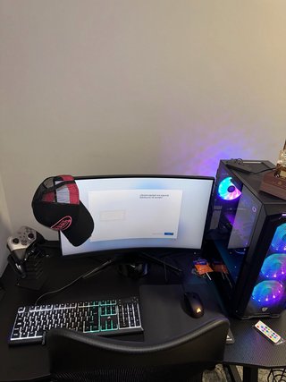 Mesa Gaming Tempest Negra