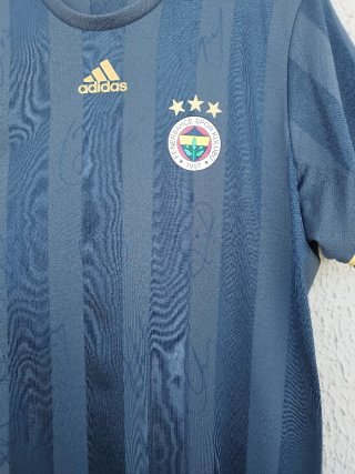 Maglia calcio Fenerbahce 2016-17 -Lens (autografi)
