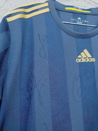 Maglia calcio Fenerbahce 2016-17 -Lens (autografi)