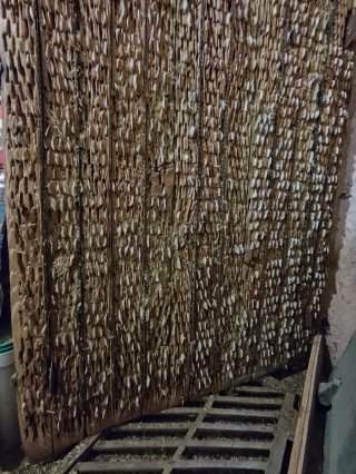 Trillo antiguo de madera