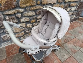 Silla trio Bebecar (capazo,cuco y silla de paseo)