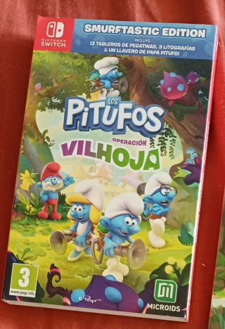 Los Pitufos Operación Vilhoja Switch Smurftastic E