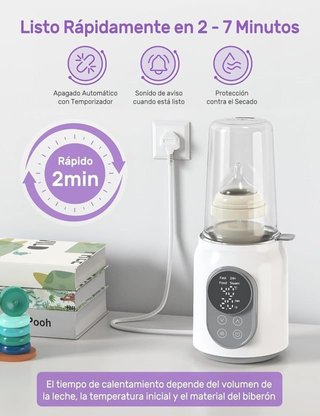 Nuliie Calienta Biberones Eléctrico 6 en 1.