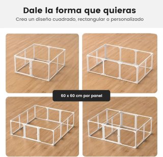 Parque para Perros 8 Piezas