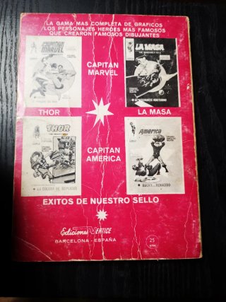 Dos retro comics de marvel