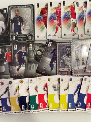 Lote 38 cartas Panini x Kayou World Cup 2026