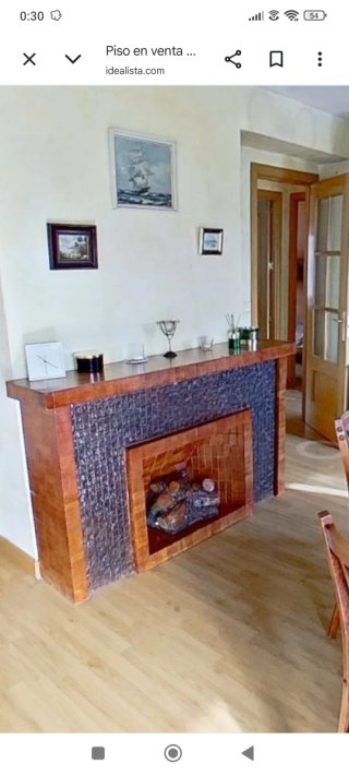 Chimenea "falsa" decorativa / mueble decoración