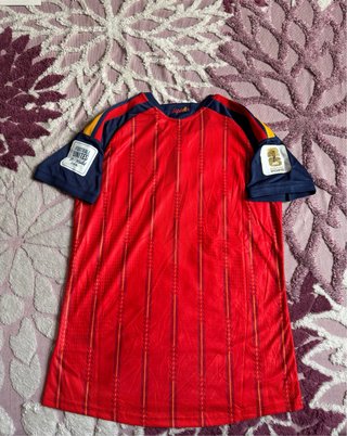 Camiseta España Adidas Player Roja