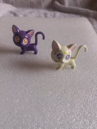 Figuras PVC Luna y Artemis Sailor Moon