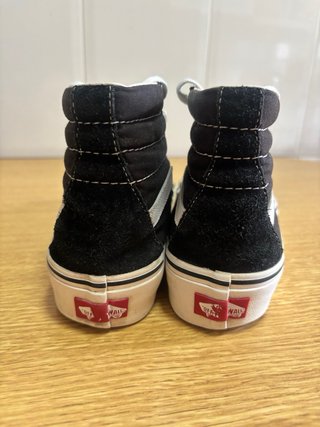Zapatillas Vans Bota Plataforma Talla 39