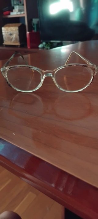 Montura de gafas vintage multicolor
