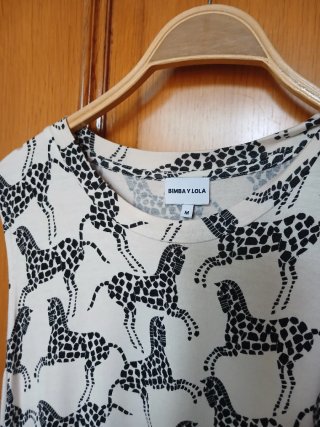 Camiseta Bimba y Lola M/38/10 Diseño Caballos