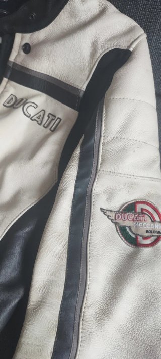 Cazadora Dainese Ducati Meccanica Vintage